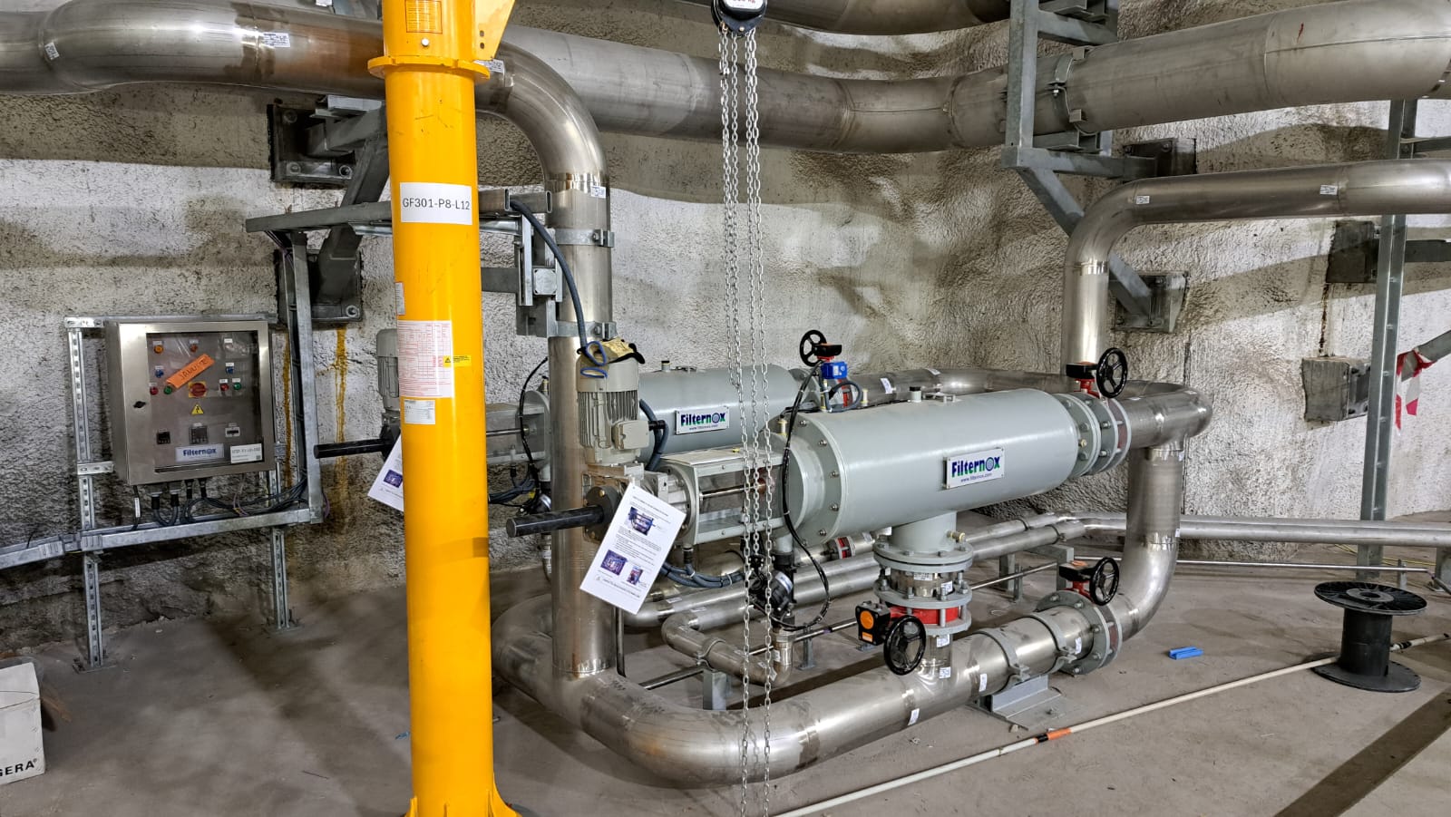 Waste water treatment plant project