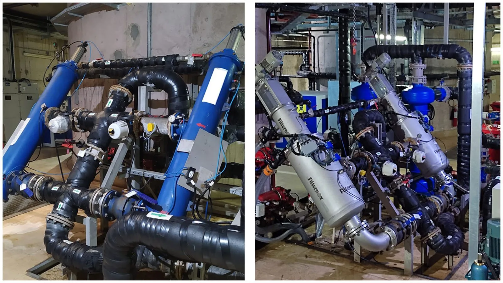 HPP cooling water filtration