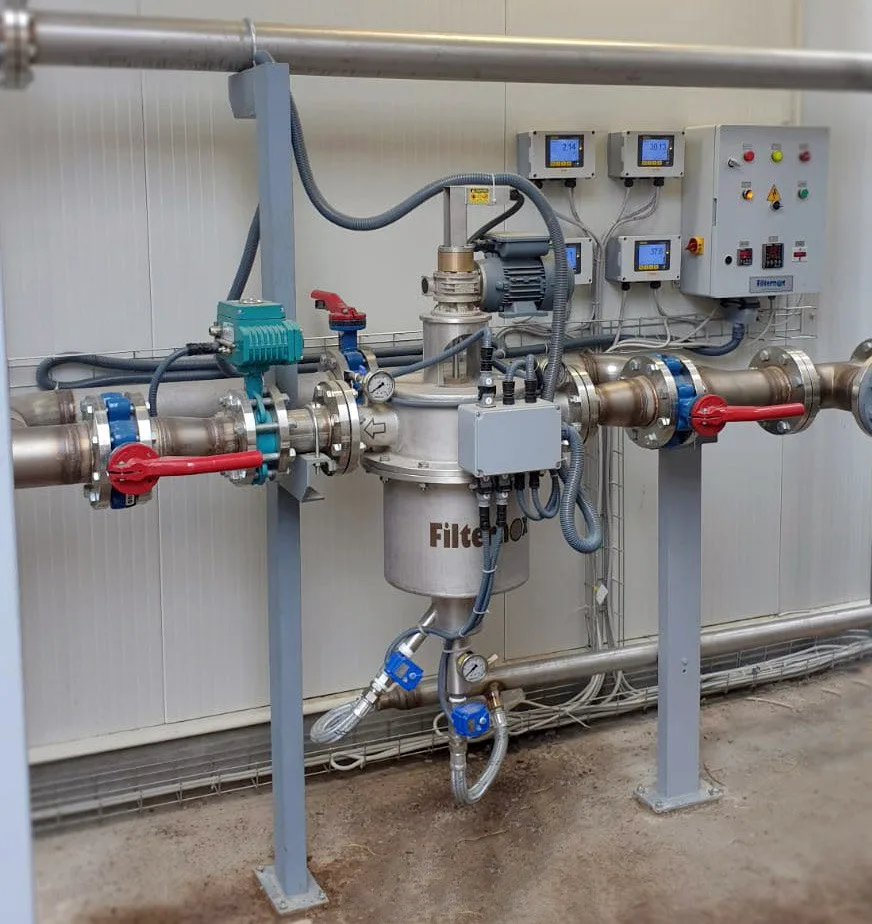 Water filtration to protect ceramic UF