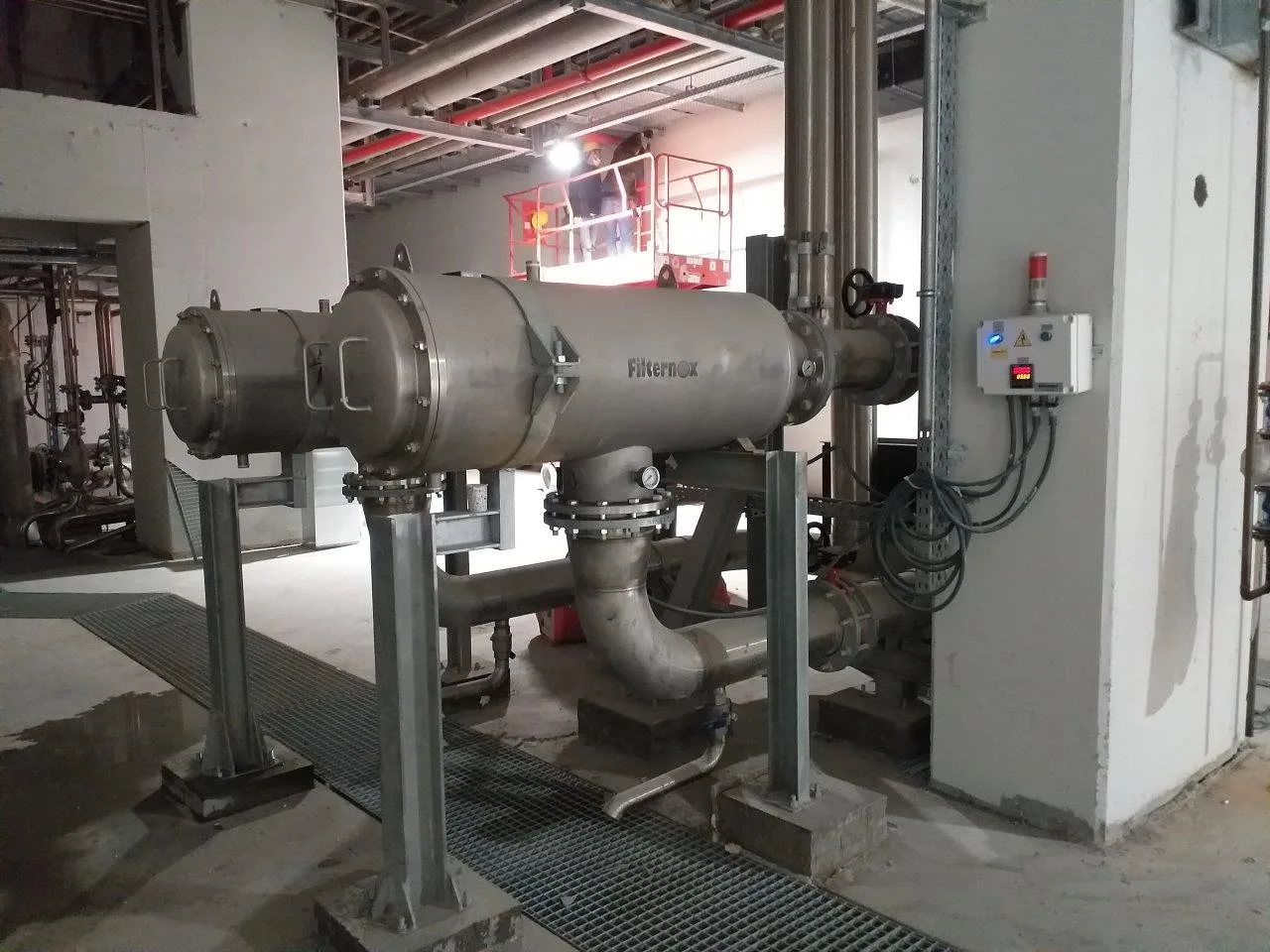 Automatic filtration system for one of the largest paper factories