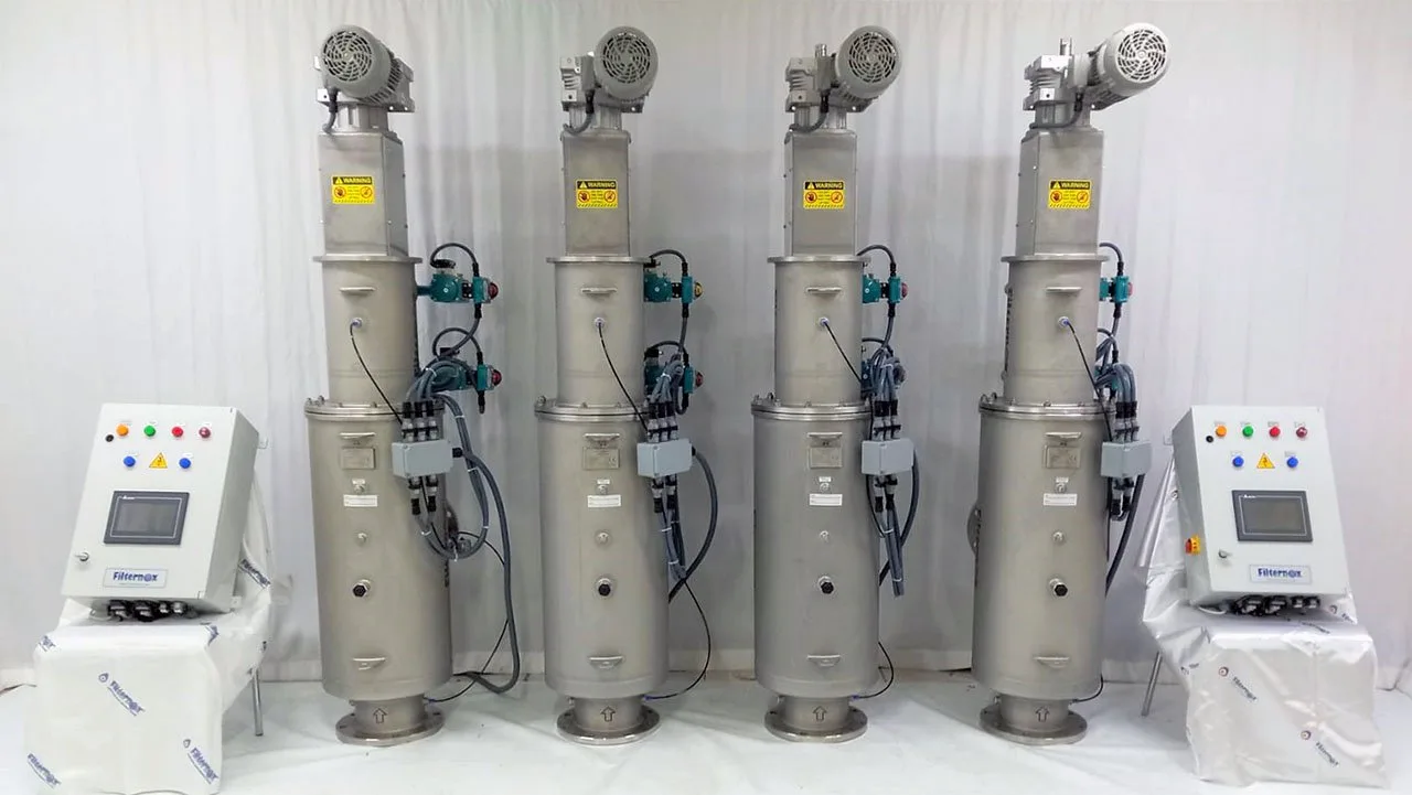 Leachate water filtration before UF