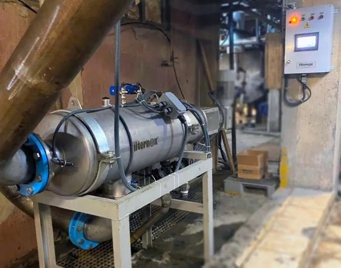 Cooling tower water filtration – Paper mill
