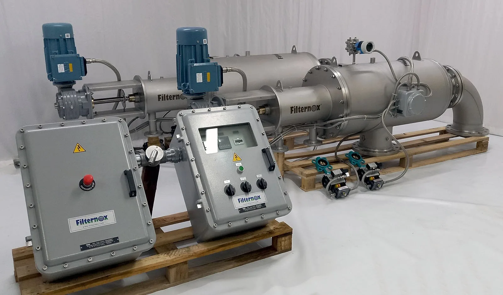 Ex-Proof Zone-2 class oil refinery cooling tower filtration system